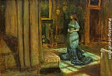 John Everett Millais Canvas Paintings - The Eve of St. Agnes